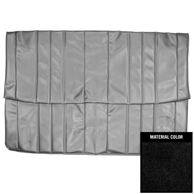 PUI Interiors 1966 Chevrolet Chevelle Hardtop Black Rear Seat Cover 66AS10C