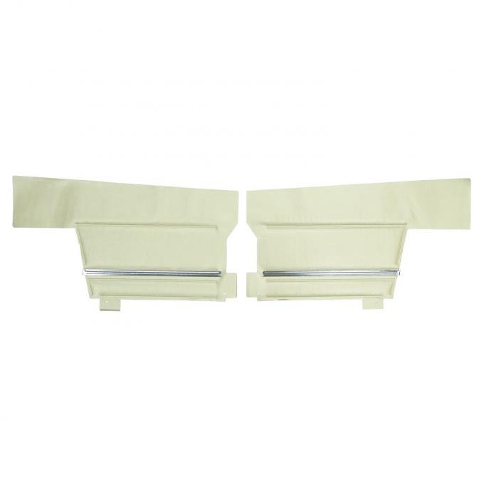 PUI Interiors 1966 Pontiac 2+2 Convertible Parchment Rear Door Panels 66PD227V
