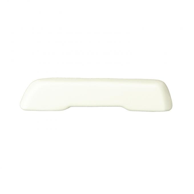 PUI Interiors 1968-72 GM F-Body & A-Body White Left Front Arm Rest Pad, Each ARP4-37L