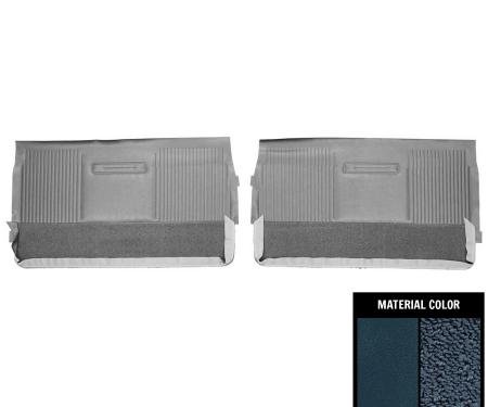 PUI Interiors 1964 Pontiac Grand Prix Dark Blue Front Door Panels 64PD54