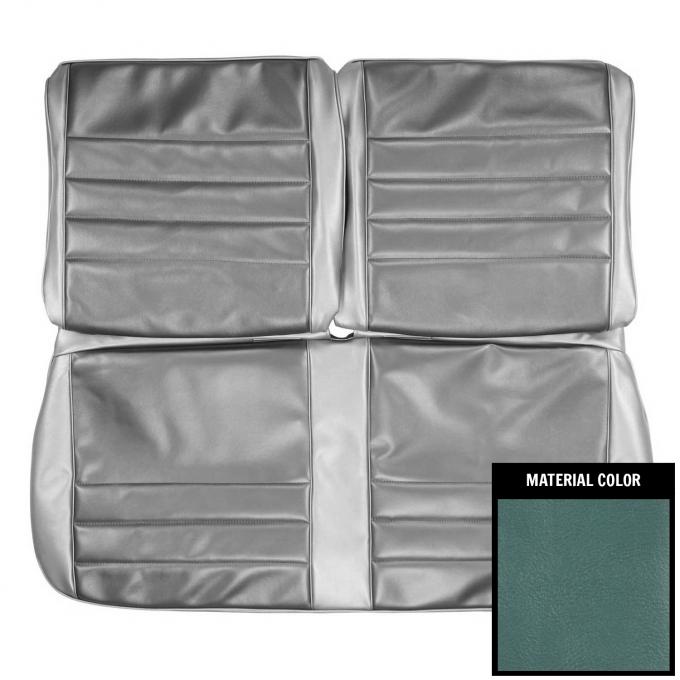 PUI Interiors 1965 Chevrolet Chevelle Light Blue Front Bench Seat Cover 65AS12B