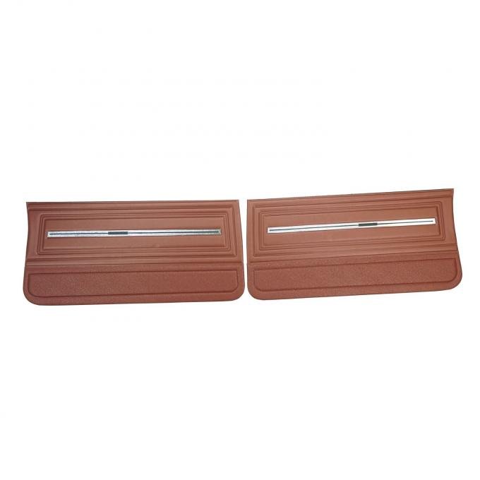 PUI Interiors 1966 Chevrolet Chevelle Bronze Gold Edition Front Door Panels DO286