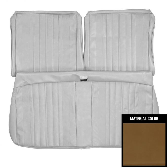PUI Interiors 1970 Chevrolet Chevelle Saddle Front Bench Seat Cover 70AS36B