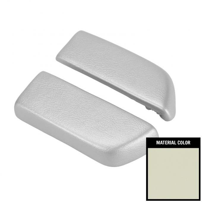PUI Interiors 1969 Oldsmobile Cutlass Off White Rear Arm Rest Pads ARP3-40