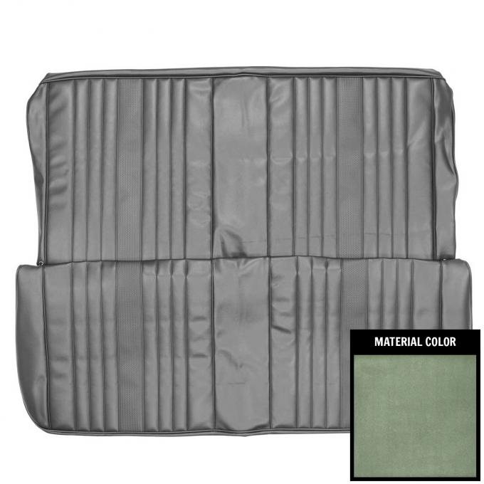 PUI Interiors 1969 Chevrolet Chevelle/Malibu 4-Door Dark Metallic Green Front Bench Seat Cover 69AS4D24B