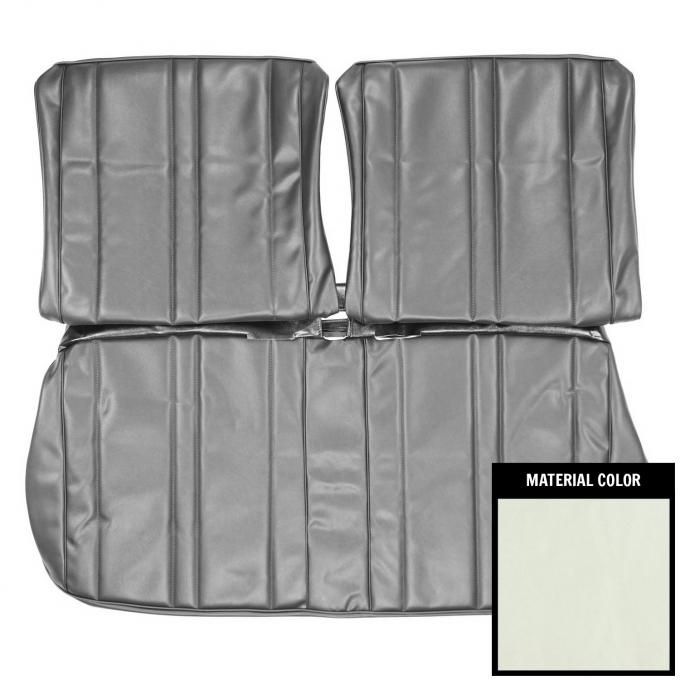 PUI Interiors 1968 Buick Skylark/GS 350 Standard Pearl Front Bench Seat Cover 68USS28B