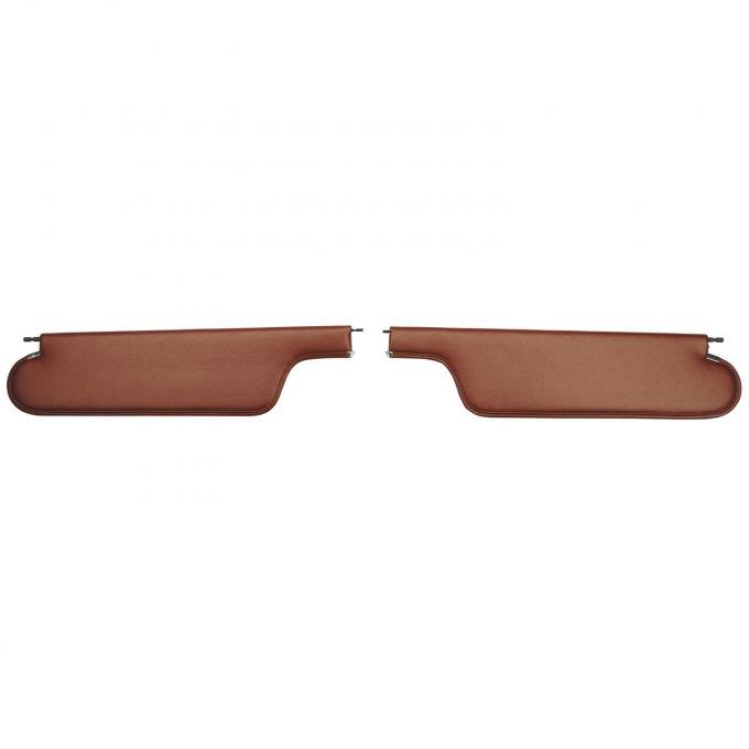 PUI Interiors 1965-1967 Chevelle/GTO/Lemans/Cutlass/Skylark Convertible Bronze Sun Visors SV220V