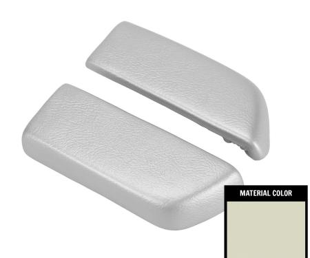 PUI Interiors 1969 Oldsmobile Cutlass Off White Rear Arm Rest Pads ARP3-40