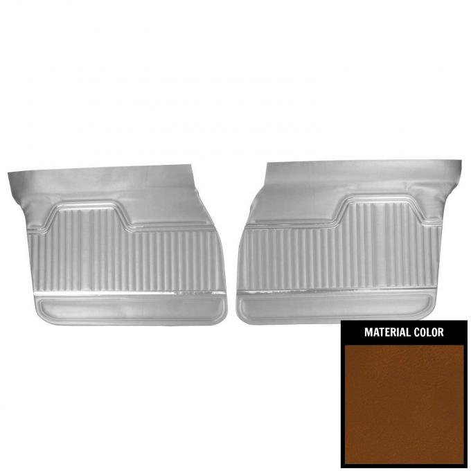 PUI Interiors 1972 Chevrolet Chevelle 4-Door Sedan/Hardtop/Wagon Tan Front Door Panels 70AD4D47