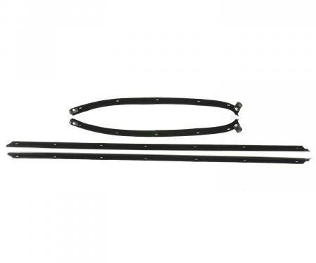 PUI Interiors 1969 Chevrolet Chevelle 2 Door Hardtop Outer Only Window Felt Kit O205-10