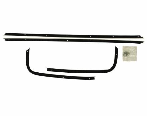 PUI Interiors 1970-1972 Chevrolet Chevelle 2 Door Hardtop Outer Only Window Felt Kit O206-10