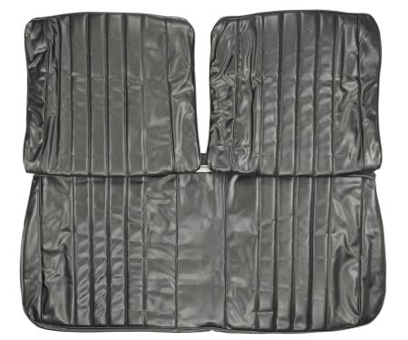 PUI Interiors 1968 Chevrolet Chevelle Black Front Bench Seat Cover 68AS10B