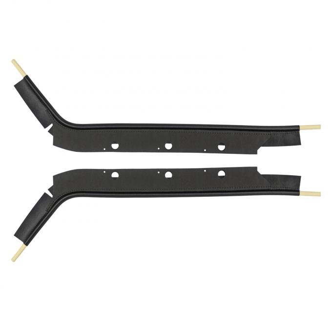 PUI Interiors 1968-1969 Chevelle/Cutlass/GTO/Lemans/Skylark Hardtop Black Windlace 68AWL10