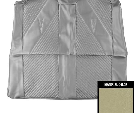 PUI Interiors 1965 Pontiac GTO Hardtop Parchment Rear Seat Cover 65GS27C