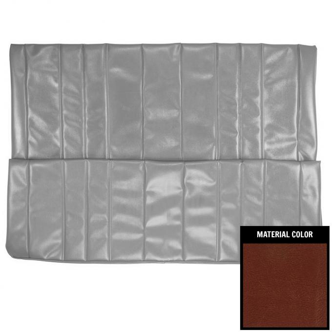 PUI Interiors 1966 Chevrolet Chevelle Hardtop Bronze Rear Seat Cover 66AS20C