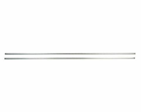 PUI Interiors 1964-1966 Chevrolet Chevelle Front Door Panel Moulding Kit M100