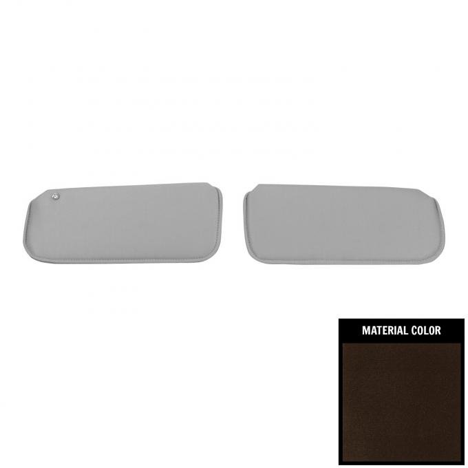 PUI Interiors 1978-1988 Regal/Grand National/Cutlass/Monte Carlo Briar Brown Sun Visors 78GVC1787