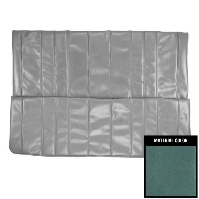 PUI Interiors 1966 Chevrolet Chevelle Hardtop 2 Tone Blue Rear Seat Cover 66AS13C