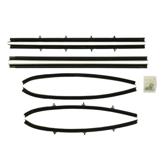PUI Interiors 1970 Oldsmobile Cutlass 2 Door Sedan Window Felts F242-5