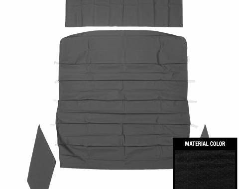 PUI Interiors 1967 Chevrolet Chevelle Black 2nd Design Surrey Headliner 66AH100SS