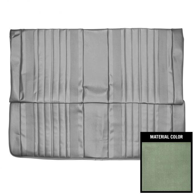 PUI Interiors 1970 Chevelle/Malibu 4-Door Sedan Dark Metallic Green Rear Bench Seat Cover 70AS4D24C