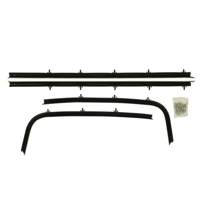 PUI Interiors 1970-1972 Buick Skylark 2 Door Sedan Outer Only Window Felts F248-30