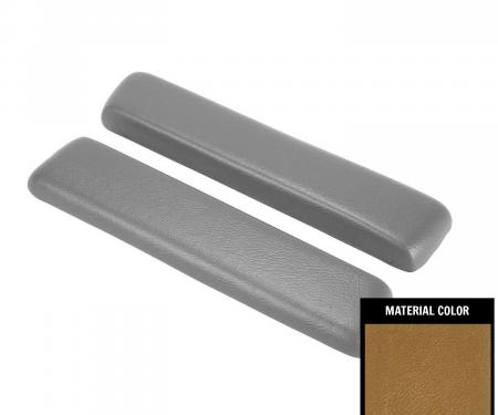PUI Interiors 1967 Chevelle/1965-1967 GTO/Tempest Gold Front Arm Rest Pads ARP1-43