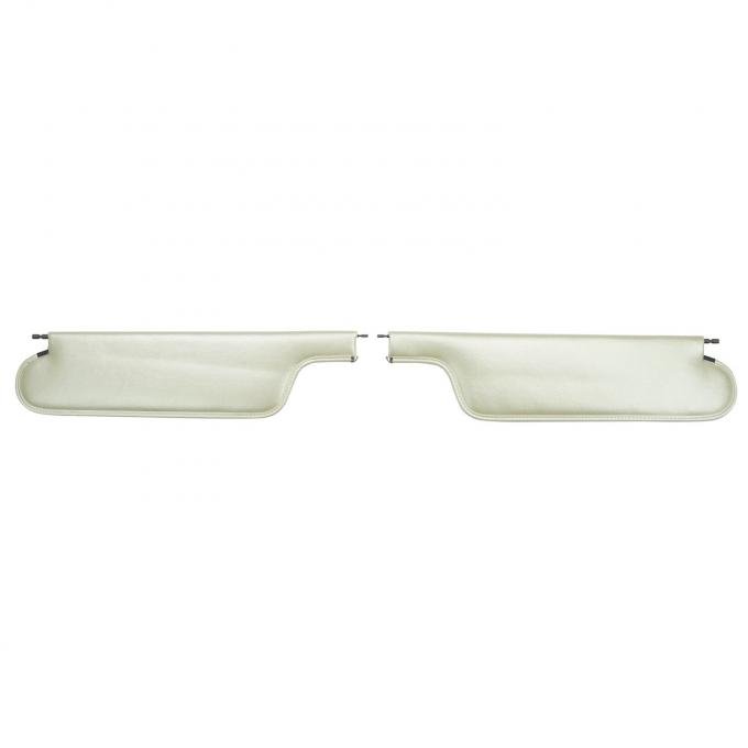 PUI Interiors 1965-1967 Chevelle/GTO/Lemans/Cutlass/Skylark Convertible Pearl Sun Visors SV228V