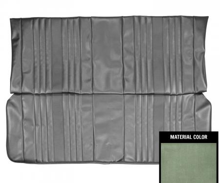 PUI Interiors 1969 Chevrolet Chevelle Hardtop Dark Metalic Green Rear Bench Seat Cover 69AS24C