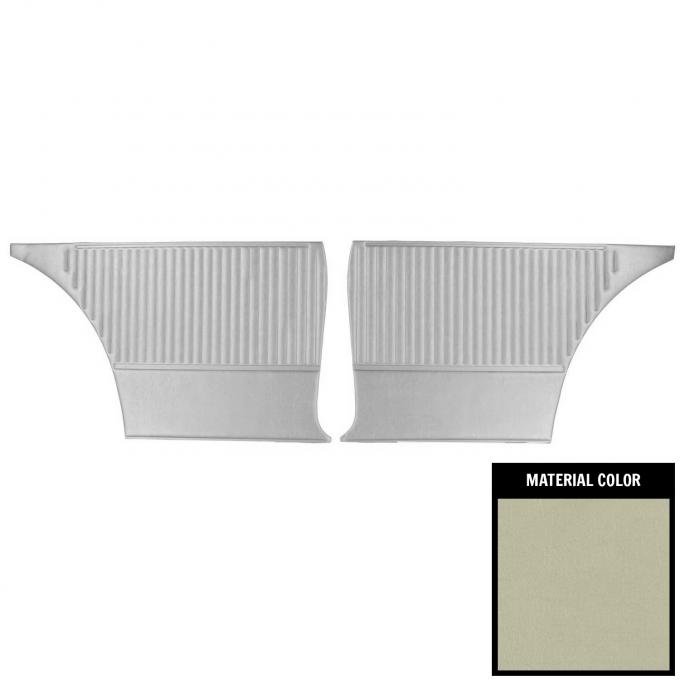 PUI Interiors 1964 Chevrolet Chevelle 2 Door Wagon Light Fawn Rear Panels 64AD2D58W