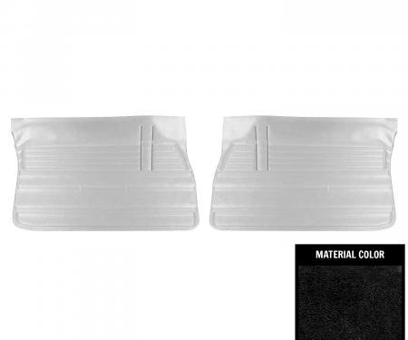 PUI Interiors 1968 Chevrolet Chevelle Sedan Black Front Door Panels D310T