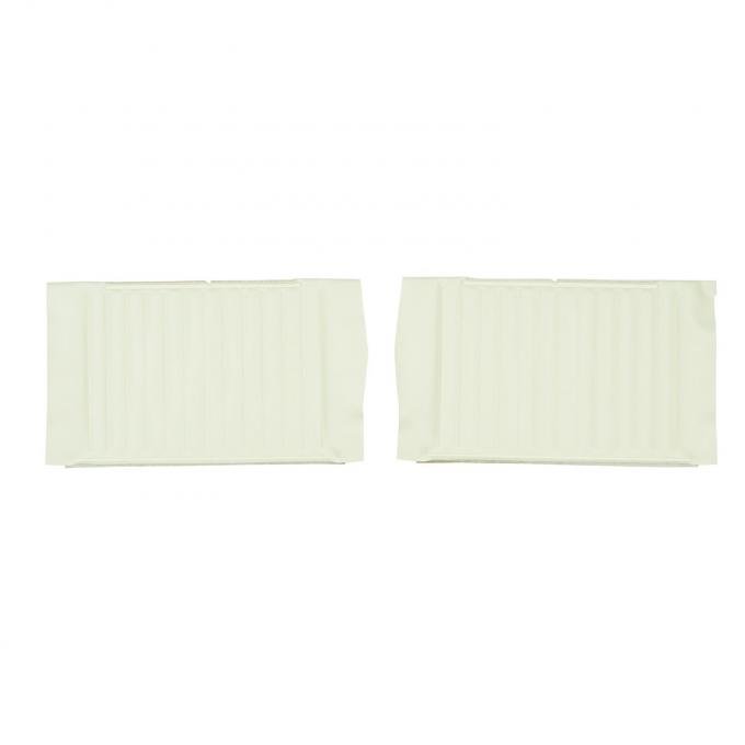 PUI Interiors 1964 Chevrolet Chevelle Convertible White Gold Edition Rear Door Panels DO304V