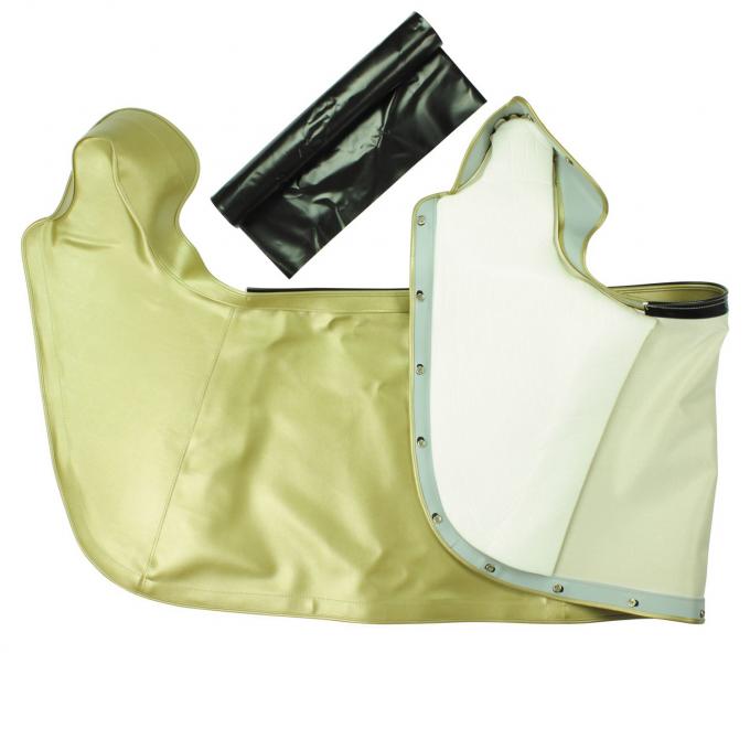 PUI Interiors 1965-1967 Pontiac B-Body Gold Convertible Top Boot 65PBT43