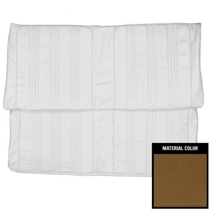 PUI Interiors 1967 Oldsmobile Cutlass Sport Saddle Front Bench Seat Covers 67CS36SS
