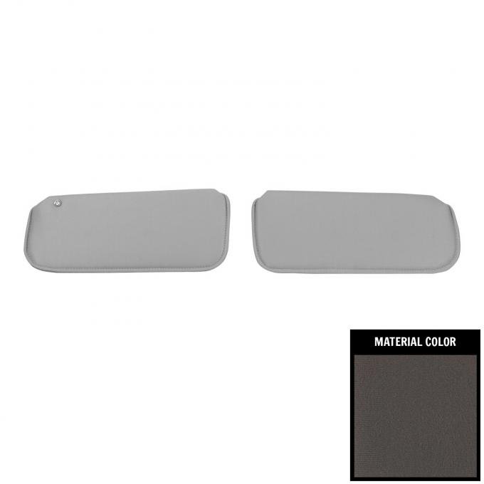 PUI Interiors 1978-1988 Regal/Grand National/Cutlass/Monte Carlo Light Gray Sun Visors 78GVC08