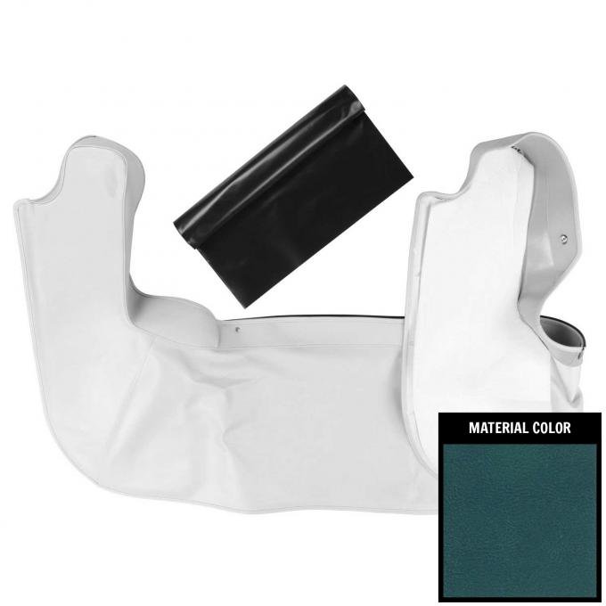 PUI Interiors 1968 Chevelle/1968-1970 Cutlass Light Blue Convertible Top Boot 68AT17