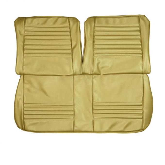 PUI Interiors 1967 Chevrolet Chevelle Front Gold Bench Seat Cover 67AS43B
