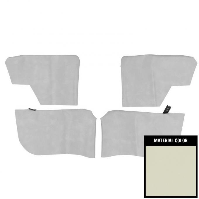 PUI Interiors 1969 Cutlass/Skylark Convertible Off White Rear Arm Rest Covers 68AR40
