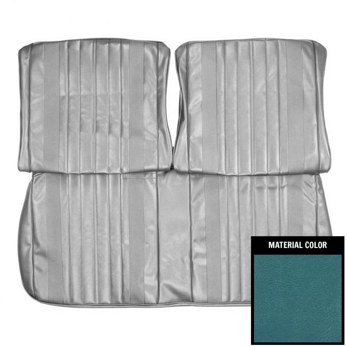 PUI Interiors 1970 Chevrolet Chevelle Bright Blue Front Bench Seat Cover 70AS14B