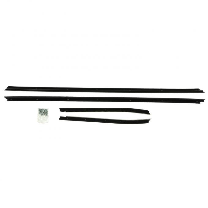 PUI Interiors 1969 Chevrolet Chevelle Convertible 4 Piece Outer Only Window Felt Kit F205-20