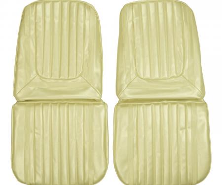 PUI Interiors 1969 Buick Skylark/GS Custom 400 Parchment Front Bucket Seat Covers 69US27U