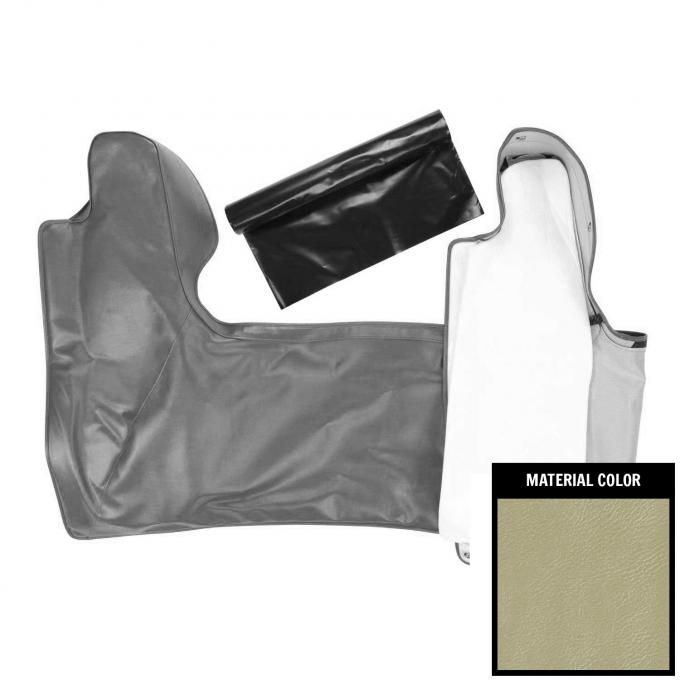 PUI Interiors 1965 Pontiac GTO Red Convertible Top Boot 65AT27