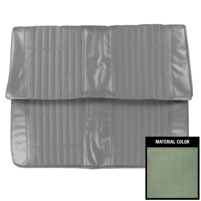 PUI Interiors 1970 Pontiac GTO/LeMans Sport Hardtop Dark Metallic Green Rear Bench Seat Cover 70GS24CS