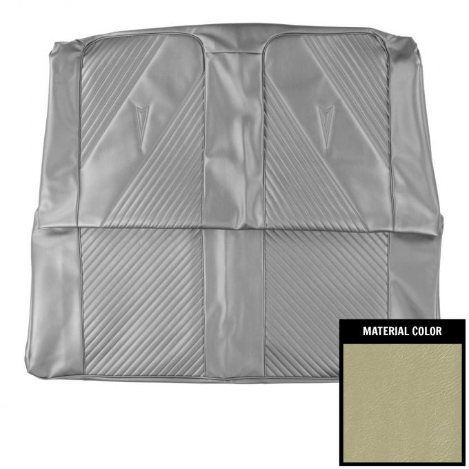 PUI Interiors 1965 Pontiac GTO Hardtop Parchment Rear Seat Cover 65GS27C