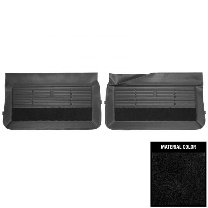 PUI Interiors 1965 Buick Skylark/GS Black Front Door Panels 65UD10