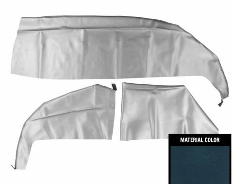 PUI Interiors 1969 Chevrolet Chevelle Wagon Dark Blue Cargo Cover 68ARW16R