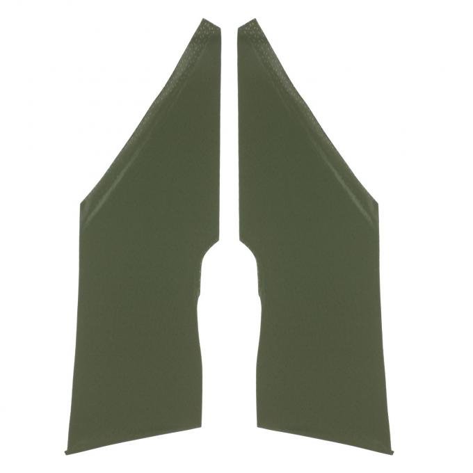 PUI Interiors 1970-1972 Chevrolet Monte Carlo Dark Green Perforated Earmuff Boards 70MHB109B
