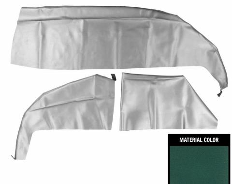 PUI Interiors 1968-1972 Chevrolet Chevelle Wagon Aqua Cargo Cover 68ARW04R