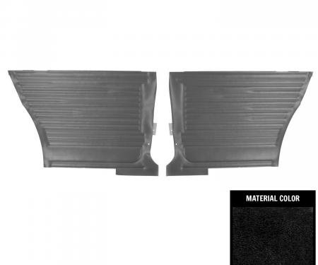 PUI Interiors 1967 Chevrolet Chevelle Hardtop Black Gold Edition Rear Door Panels DO230C