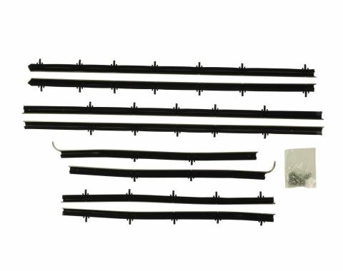 PUI Interiors 1966-1967 Chevrolet Chevelle 2 Door Hardtop Window Felt Kit O202-1
